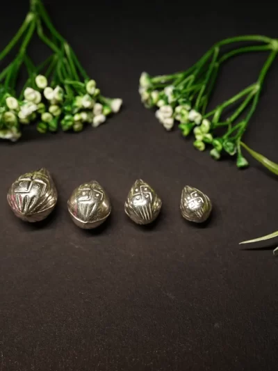 Sterling Silver Silver Coconut